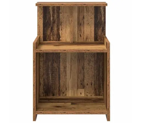 Naktsgaldiņi - 2 Komplekts - Vecais Koks - 40 X 35 X 60 Cm - Inženierijas Koks Vidaxl