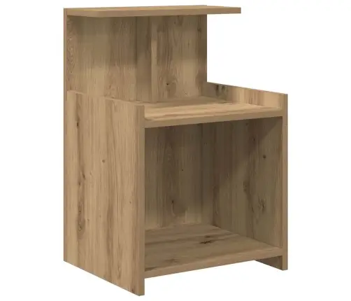 Gultas Skapīši - 2 Gab. Amatniecības Ozols, 40 X 35 X 60 Cm, Izgatavoti No Inženierijas Koka Vidaxl