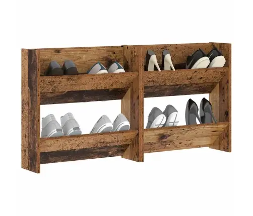 Batu Skrynia 2 Pcs Senas Medis 60 X 18 X 60 Cm Apdirbta Mediena