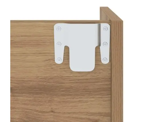 Sienas Apavu Skapji Ar Plauktu Cits Amatnieku Ozola 60 X 18 X 60 Cm Vidaxl