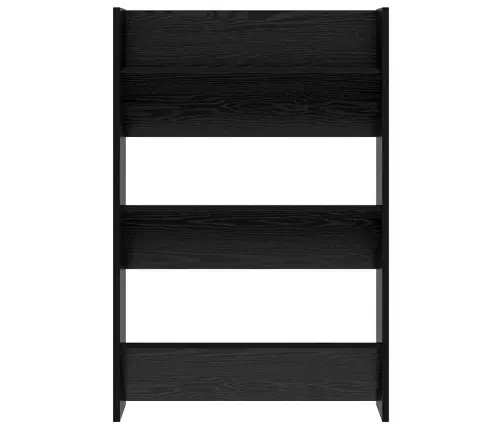 Batu Skrynia Su Lentyna 2 Pcs Juodas Ąžuolas 60 X 18 X 90 Cm