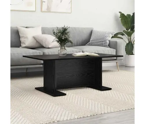 Kafijas Galdiņš Cits Melns Ozols 103.5 X 60 X 40 Cm Vidaxl