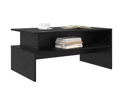 Kavos Staliukas Juoda Ąžuolo 90 X 55 X 42,5 Cm Apdirbta Mediena Kavos Staliukas Juoda Ąžuolo 90 X 55 X 42,5 Cm Apdirbta Mediena