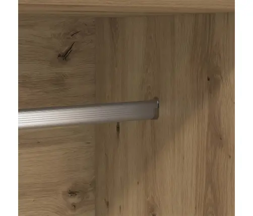 Skapis Artisian Oak 82.5 X 51.5 X 180 Cm Inženierijas Koks Vidaxl