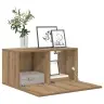 Televizoriaus Spintelė 3 Pcs Ruda 60 X 30 X 30 Cm