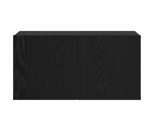 Telerikapp Must 60 X 30 X 30 Cm Tehispuit Telerikapp Must 60 X 30 X 30 Cm Tehispuit