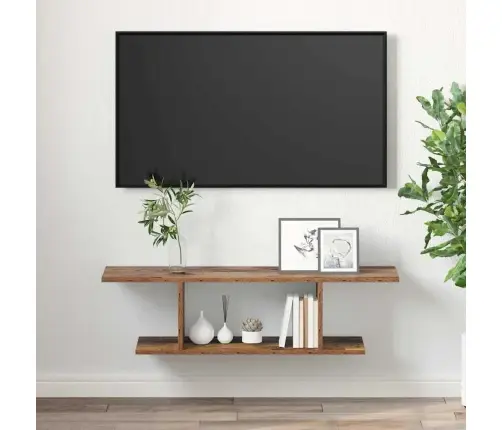 Telerikapp Pruun 103 X 30 X 26.5 Cm Tehispuit