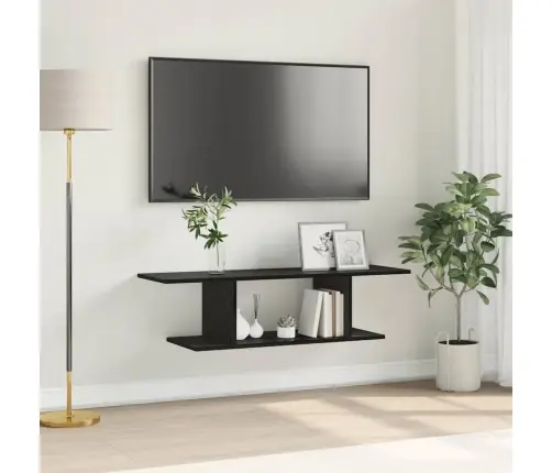 Televizora Skapīša Melna 103 X 30 X 26.5 Cm Inženierijas Koks Vidaxl