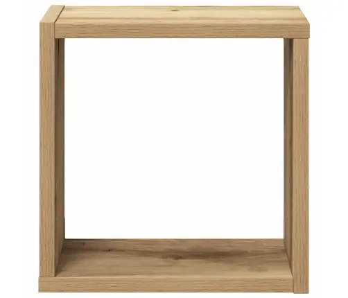 Sieninės Lentynos 4 Pcs Meistro Ąžuolas 26 X 15 X 26 Cm