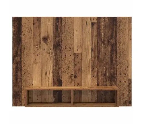 Sienas Tv Skapis Vecs Koks 120 X 23.5 X 90 Cm Inženierijas Koks Vidaxl