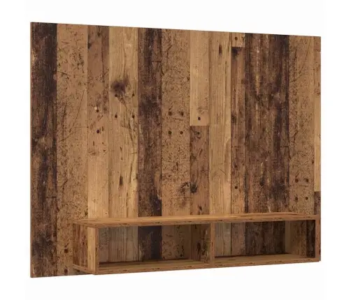 Sienas Tv Skapis Vecs Koks 120 X 23.5 X 90 Cm Inženierijas Koks Vidaxl