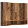 Sienas Tv Skapis Vecs Koks 120 X 23.5 X 90 Cm Inženierijas Koks Vidaxl