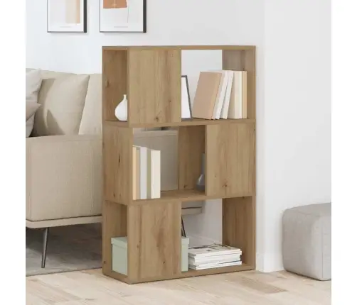 Grāmatu Plaukts Mākslinieka Ozoks Inženierijas Koks 60 X 24 X 94 Cm Vidaxl