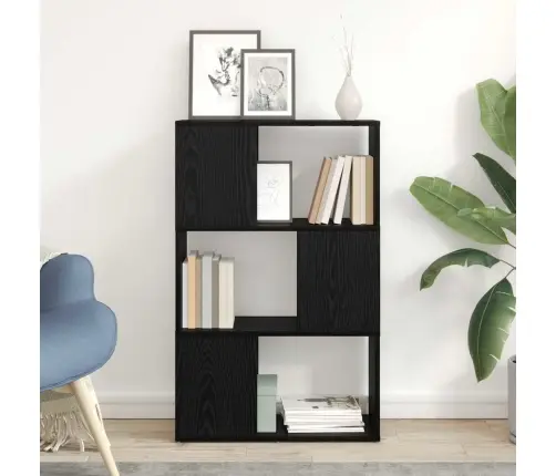 Pramogų Centras Juoda 60 X 24 X 94 Cm Apdirbta Mediena Pramogų Centras Juoda 60 X 24 X 94 Cm Apdirbta Mediena