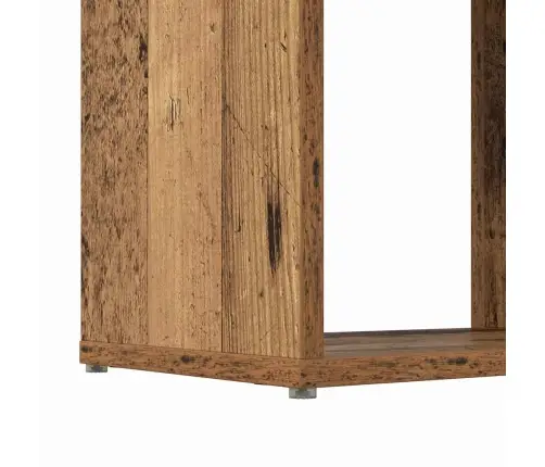 Uzglabāšanas Vienība Vecs Koks Inženierkoks 60 X 24 X 124 Cm Vidaxl