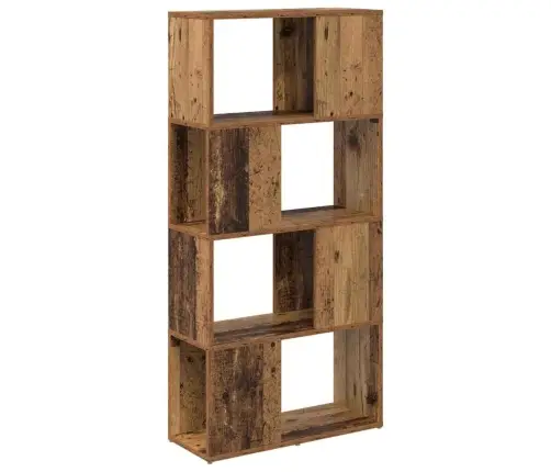 Uzglabāšanas Vienība Vecs Koks Inženierkoks 60 X 24 X 124 Cm Vidaxl