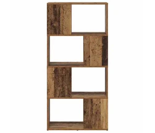 Uzglabāšanas Vienība Vecs Koks Inženierkoks 60 X 24 X 124 Cm Vidaxl