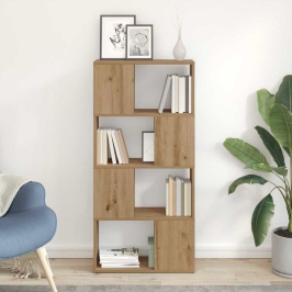Izklaides Centrs Brūna 60 X 24 X 124 Cm Inženierijas Koks Vidaxl