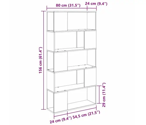 Uzglabāšanas Vienība Vecs Koks Cieta Koksne 80 X 24 X 155 Cm Vidaxl