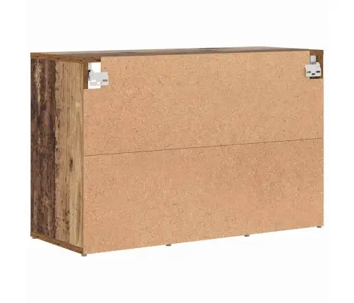 Apavu Skapis Vecs Koks 103X30X51 Cm Inženierijas Koks Vidaxl