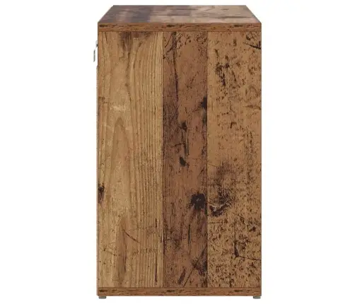 Apavu Skapis Vecs Koks 103X30X51 Cm Inženierijas Koks Vidaxl