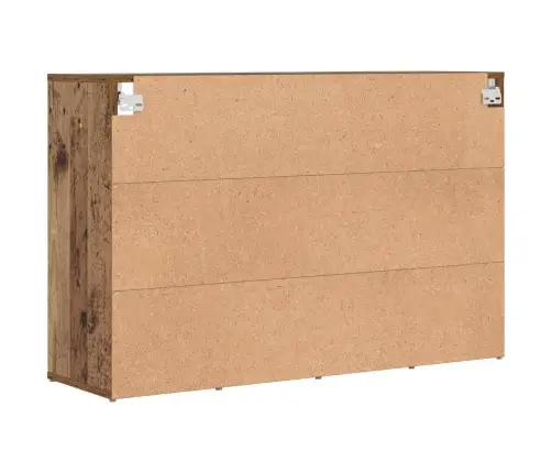 Apavu Skapis Vecs Koks 103X30X51 Cm Inženierijas Koks Vidaxl