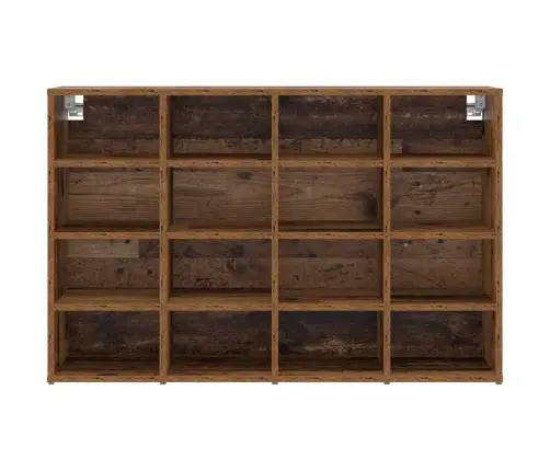 Apavu Skapis Vecs Koks 103X30X51 Cm Inženierijas Koks Vidaxl