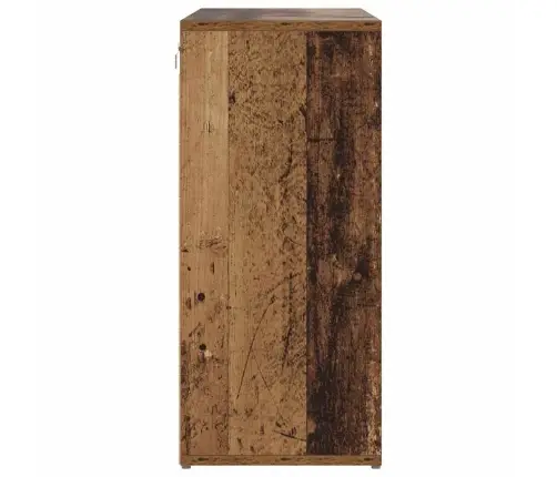 Apavu Skapis Vecs Koks 103X30X51 Cm Inženierijas Koks Vidaxl