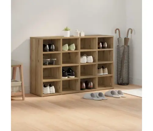 Apavu Skapis Amatnieku Ozola 103X30X51 Cm Inženierijas Koks Vidaxl