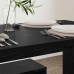 Ēdamistabas Komplekts 2 Pcs Melni Ozoli 97 X 47 X 75 Cm Vidaxl