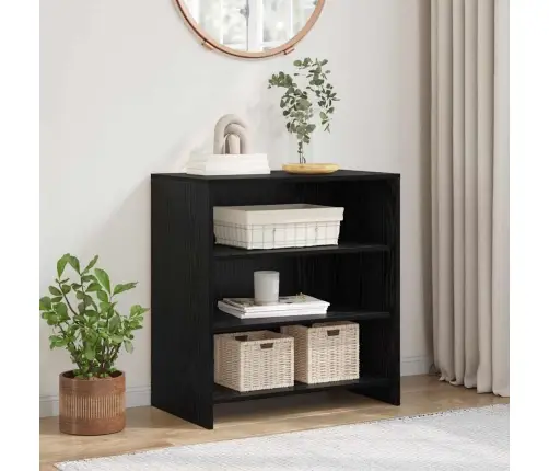 Sānu Galds Melno Ozolkoku 70X41X75 Cm Vidaxl