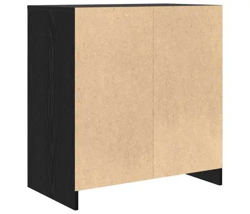 Sānu Galds Melno Ozolkoku 70X41X75 Cm Vidaxl