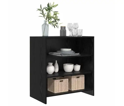 Sānu Galds Melno Ozolkoku 70X41X75 Cm Vidaxl