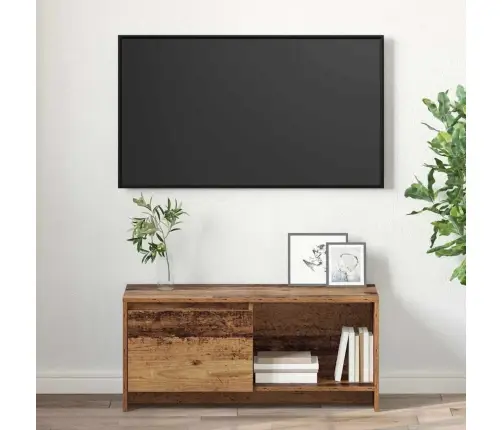 Televizora Stends Veca Koka Inženierijas Koks Vidaxl