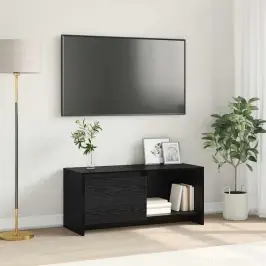 Telerialus Must Tamm 90 X 35 X 40 Cm Tehispuit