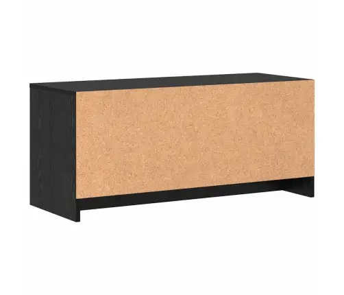 Televizora Stends Melns Ozols Inženierijas Koks Vidaxl