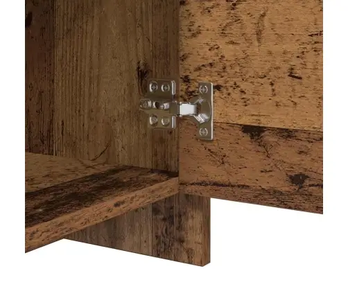 Nakts Skapītis Veca Koka 45 X 34 X 44.5 Cm Inženierijas Koks Vidaxl