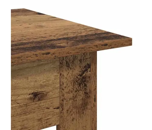 Kafijas Galdiņš Vecs Koks 55 X 55 X 42 Cm Inženierijas Koks Vidaxl