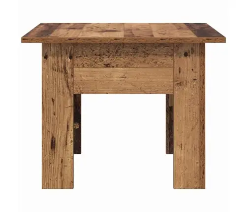 Kafijas Galdiņš Vecs Koks 55 X 55 X 42 Cm Inženierijas Koks Vidaxl