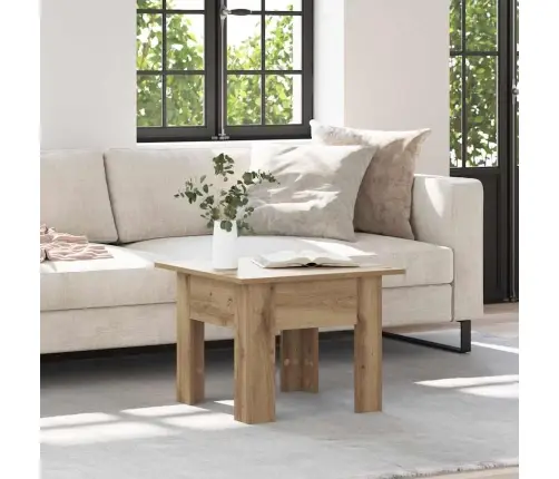 Kafijas Galdiņš Amatnieku Ozola 55 X 55 X 42 Cm Vidaxl Kafijas Galdiņš Amatnieku Ozola 55 X 55 X 42 Cm Vidaxl