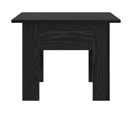 Kafijas Galdiņš Melns Ozols 55 X 55 X 42 Cm Inženierijas Koks Vidaxl