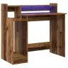 Galds Ar Plauktu Vecs Koks 97 X 45 X 90 Cm Inženierijas Koks Vidaxl Galds Ar Plauktu Vecs Koks 97 X 45 X 90 Cm Inženierijas Koks Vidaxl