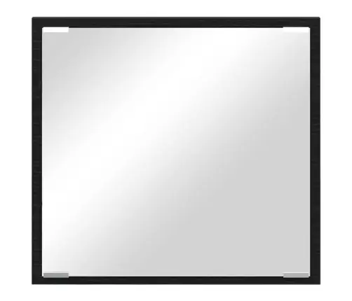 Led Vonios Veidrodis Juodas Ąžuolas 40 X 37 X 8.5 Cm