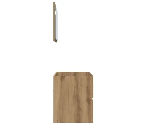 Vonios Baldų Komplektas Su Stalčių 2 Pcs Amatininkų Ąžuolas Vonios Baldų Komplektas Su Stalčių 2 Pcs Amatininkų Ąžuolas