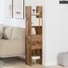Grāmatplaukts Vecs Koks 40 X 35 X 180 Cm Inženierijas Koks Vidaxl