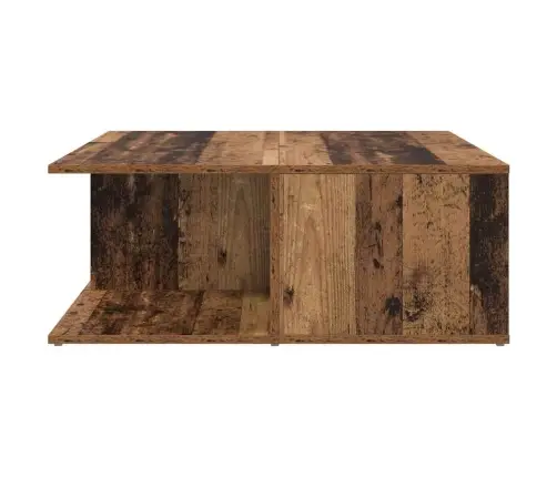 Kafijas Galdiņš Veca Koka 80 X 80 X 31 Cm Inženierijas Koks Vidaxl