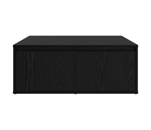 Kohvilaud Sahtliga Must Tamm 80 X 80 X 31 Cm Tehispuit