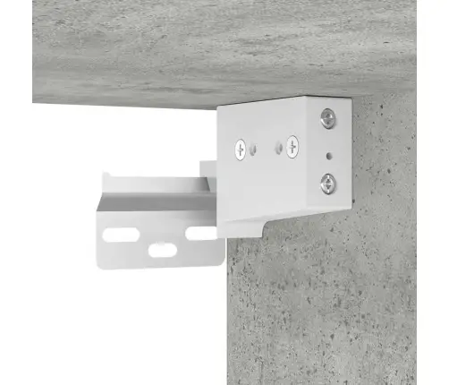 Vonios Baldų Rinkinys Su Stalčių Pilka 41 X 38,5 X 48 Cm