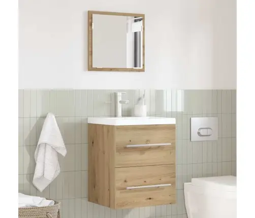 Vonios Spintelė Su Stalčių 41 X 38.5 X 48 Cm Apdirbta Mediena