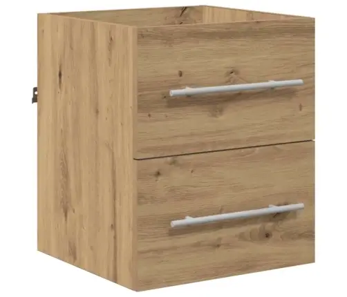 Vonios Spintelė Su Stalčių 41 X 38.5 X 48 Cm Apdirbta Mediena